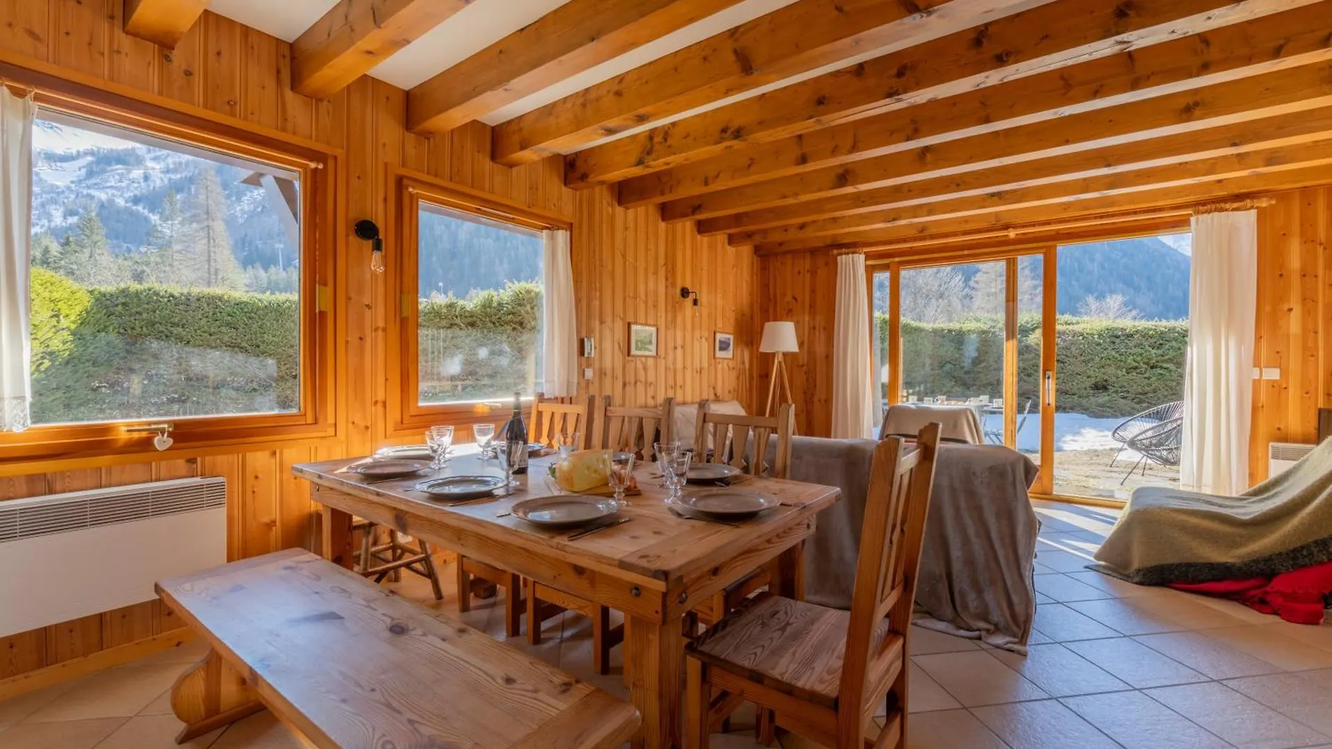 Chalet Grands Montets -Garden -Ski In Out - Happy Rentals 霞慕尼 0*,  法国