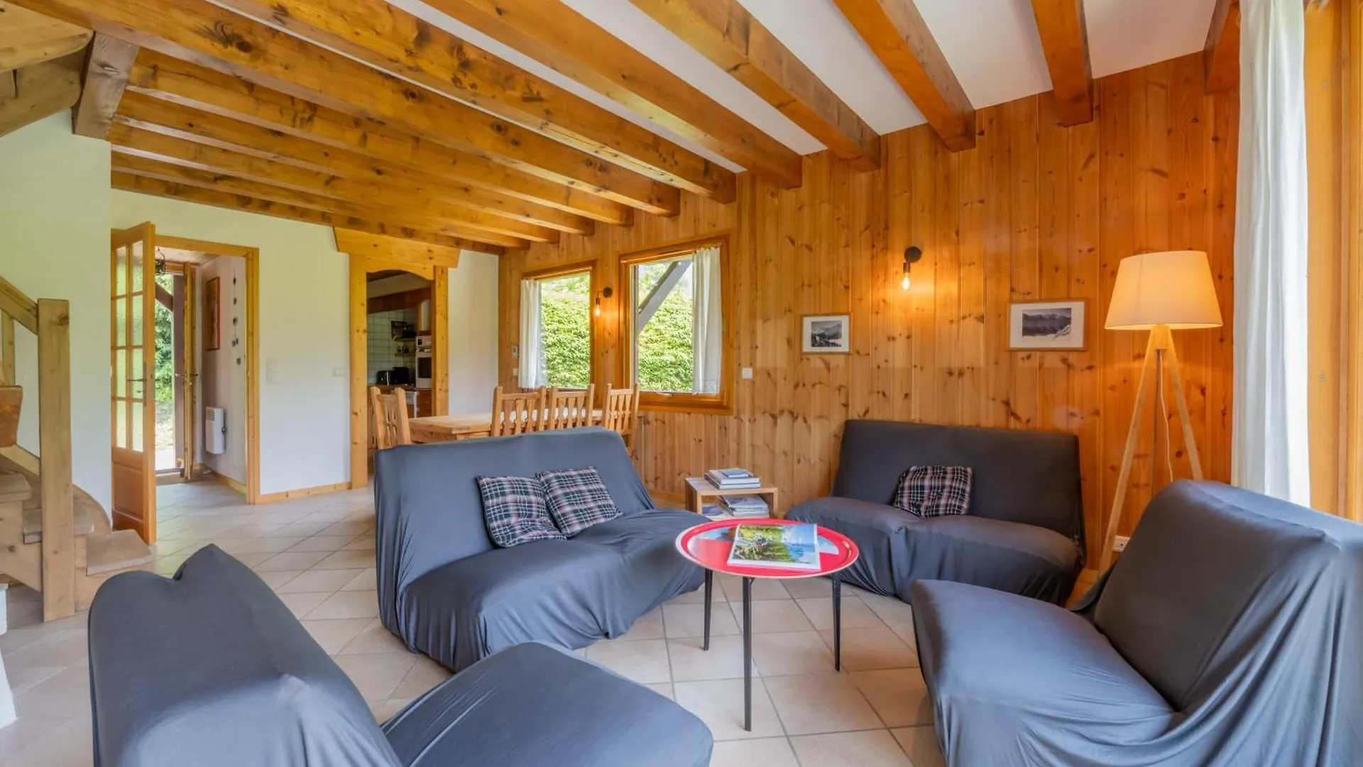 公寓 Chalet Grands Montets -Garden -Ski In Out - Happy Rentals 霞慕尼