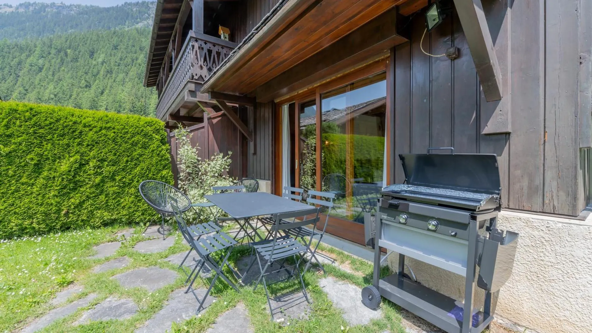 Chalet Grands Montets -Garden -Ski In Out - Happy Rentals 霞慕尼 公寓