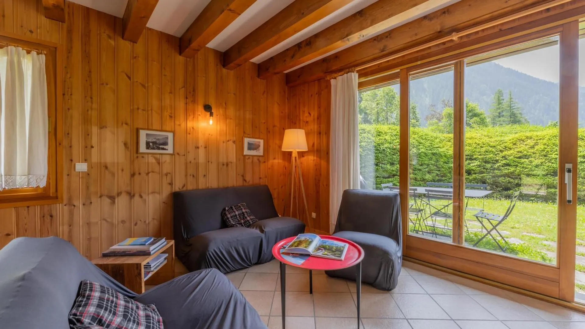 公寓 Chalet Grands Montets -Garden -Ski In Out - Happy Rentals 霞慕尼 法国