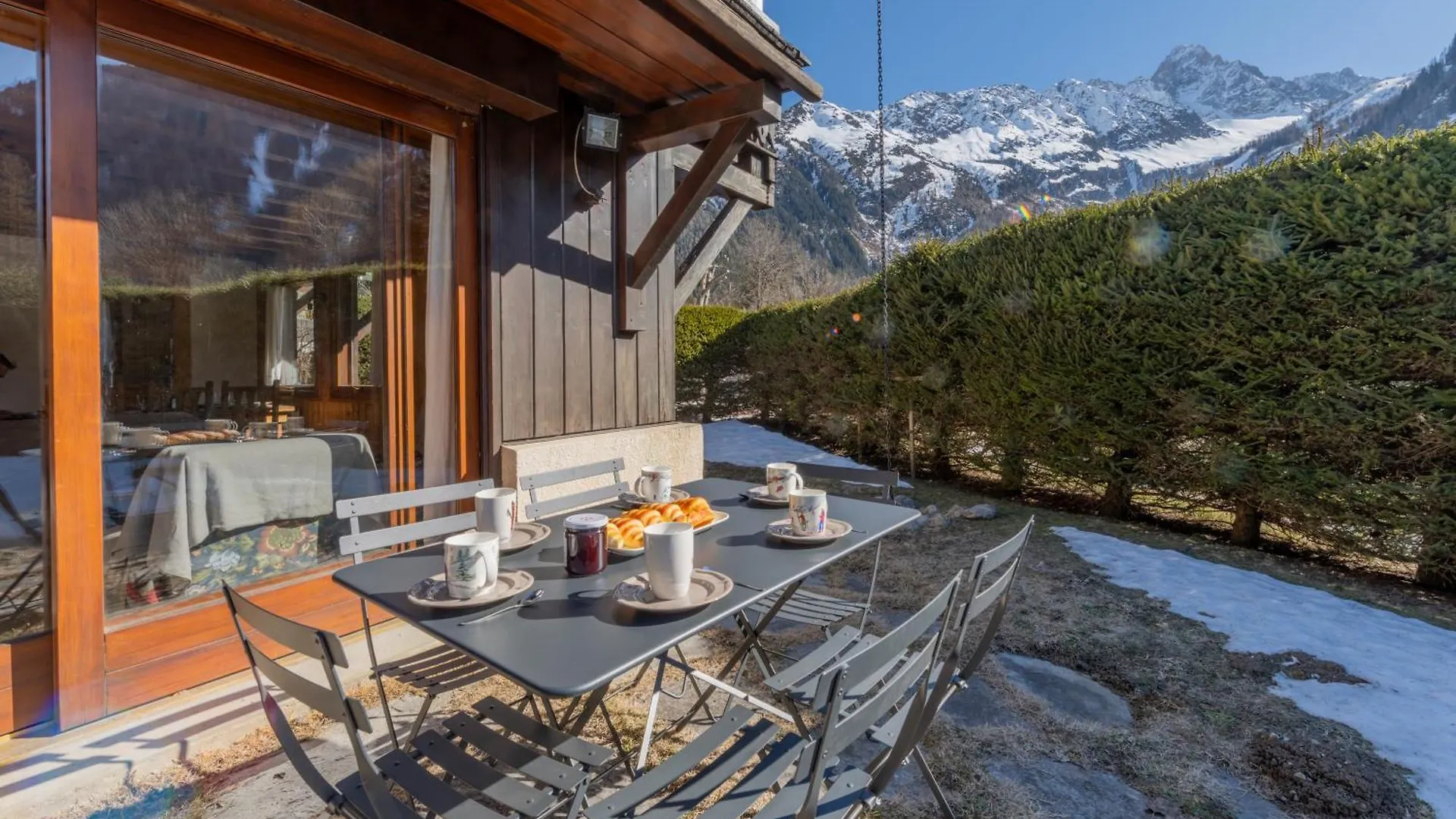 Chalet Grands Montets -Garden -Ski In Out - Happy Rentals 샤모니 아파트